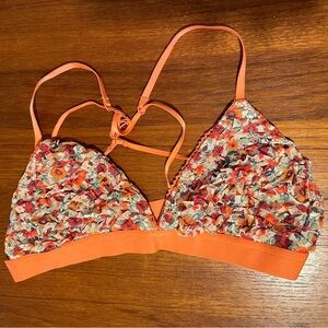 🍓Aerie ruffle strappy bralette